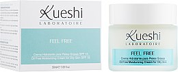 Парфумерія, косметика Крем для жирної шкіри обличчя - Kueshi Feel Free Crema Pieles Grasas Oil Free