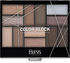 УЦІНКА Палетка тіней для повік - Bless Beauty Color Block Eye Shadow Palette * — фото N2