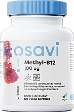 Капсули "Метил-B12", 100 μg - Osavi Vitamin Methyl-B12, 100 μg Vegan Capsules — фото N1
