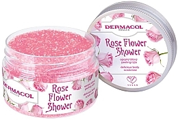 Духи, Парфюмерия, косметика Скраб для тела "Роза" - Dermacol Rose Flower Shower Delicious Body Scrub