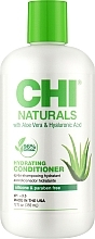 Мягкий безсульфатный кондиционер для всех типов волос - CHI Naturals With Aloe Vera Hydrating Conditioner — фото N1