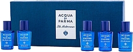 Парфумерія, косметика Набір мініатюр - Acqua di Parma Blu Mediterraneo Miniature Set (edt/5x5ml)