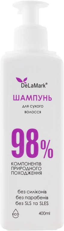 Шампунь для сухих волос - DeLaMark — фото N2