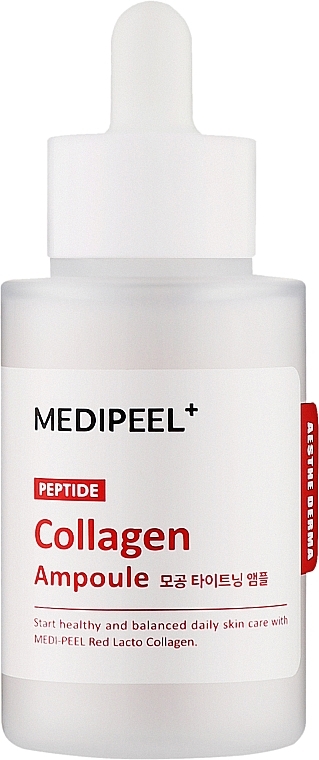 Сироватка для пружності та еластичності шкіри обличчя - Medi Peel Red Lacto Peptide Collagen Ampoule — фото N1