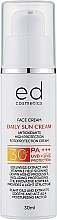 Денний сонцезахисний крем з SPF30 - Ed Cosmetics Daily Sun Cream SPF30 — фото N1