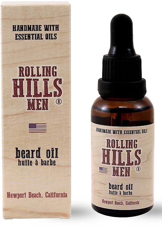 Олія для бороди - Rolling Hills Men Beard Oil — фото N1