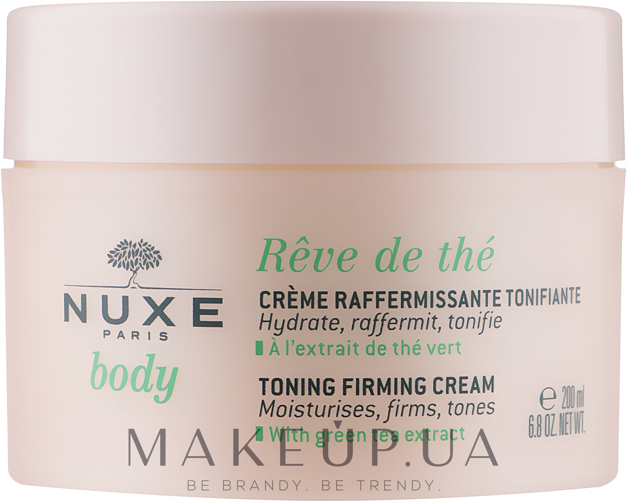 Тонізувальний зміцнювальний крем для тіла - Nuxe Reve De The Toning Firming Cream — фото 200ml