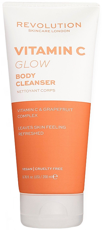 Гель для душа - Revolution Skincare Vitamin C Glow Body Cleanser — фото N1