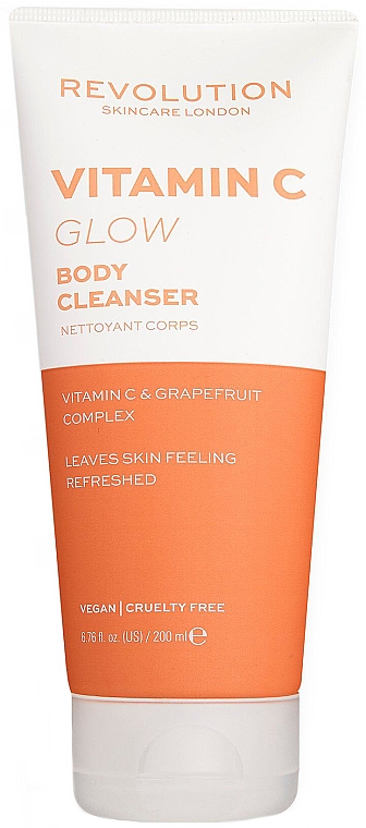 Гель для душу - Revolution Skincare Vitamin C Glow Body Cleanser — фото N1