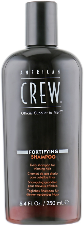 Зміцнювальний шампунь для тонкого волосся - American Crew Fortifying Shampoo — фото N1