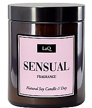 Парфумерія, косметика Натуральна соєва свічка - LaQ Sensual Day