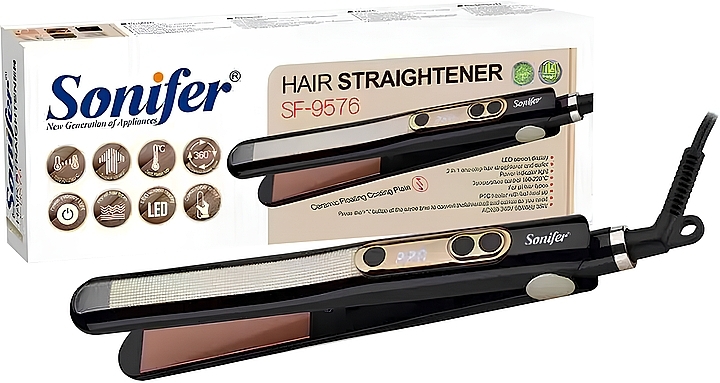 Випрямляч для волосся - Sonifer SF-9576 — фото N4