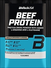 Протеин говяжий "Ваниль-корица" - BioTechUSA Beef Protein Vanilla Cinnamon Drink Powder — фото N2