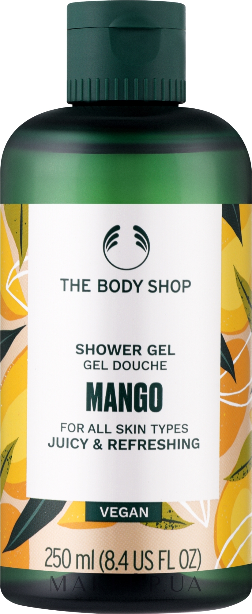 Гель для душу «Манго» - The Body Shop Mango Vegan Shower Gel — фото 250ml