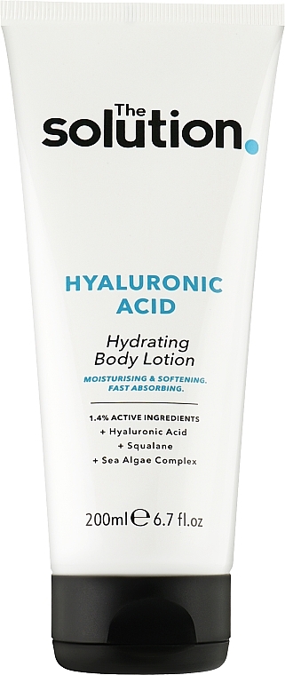 Увлажняющий лосьон для тела - The Solution Hyaluronic Acid Hydrating Body Lotion — фото N1