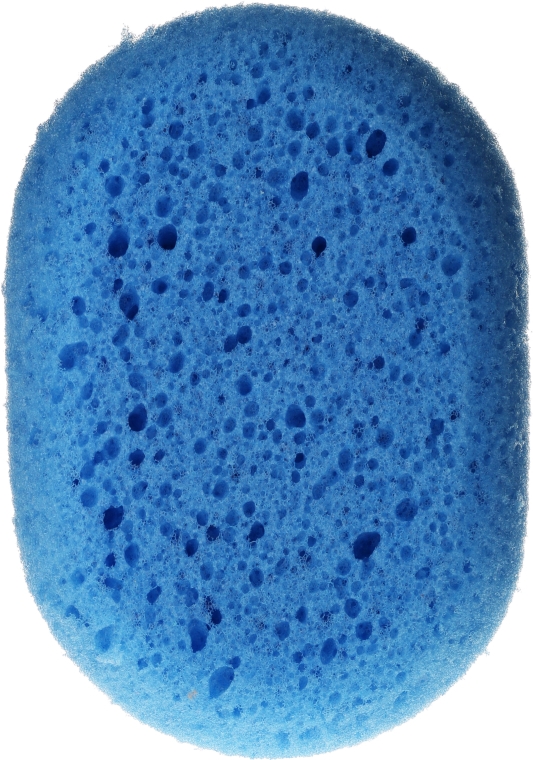 Мочалка для душа "Family", 6017, голубая - Donegal Bath Sponge — фото N1