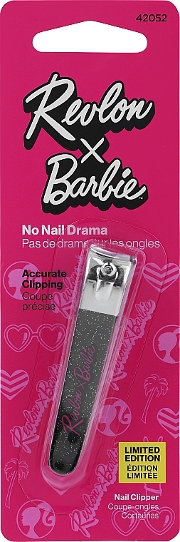 Кніпсер для нігтів манікюрний - Revlon x Barbie Collection Nail Clippper Limited Edition — фото N1