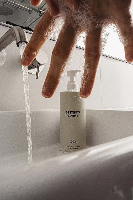 Жидкое мыло "Морская соль" - Sister's Aroma Smart Soap — фото N5