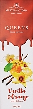 Аромадиффузор "Ваниль и апельсин" - Tasotti Queens Home Perfume Vanilla & Orange Reed Diffuser — фото N1
