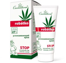 Парфумерія, косметика Заспокійливий крем - Cannaderm Robatko Cream