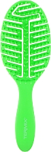 Масажна щітка для волосся, зелена - Termix Colors — фото N1