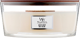 Ароматична свічка в склянці - WoodWick Hourglass Candle White Honey — фото N2
