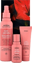 Духи, Парфюмерия, косметика Набор - Aveda Nutriplenish Light Moisture (h/cond/200ml + shampoo/50ml + h/cond/5ml)