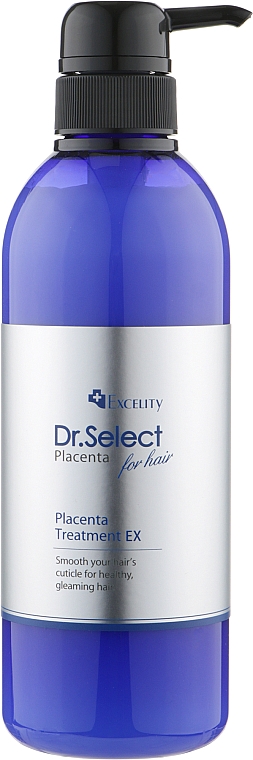 Концентрированный плацентарный кондиционер для волос - Dr. Select Excelity Placenta Treatment EX