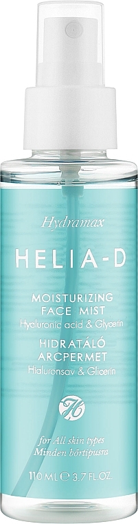Зволожувальний спрей для обличчя - Helia-D Hydramax Moisturizing Face Mist — фото N1