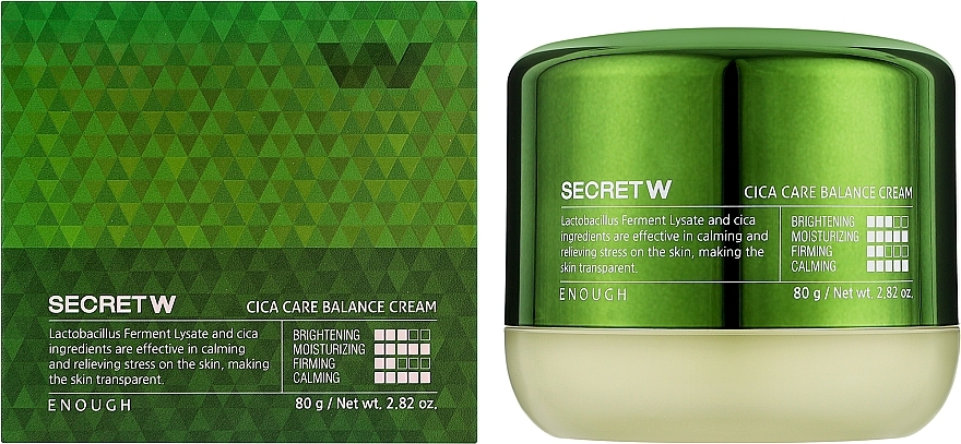 Крем для лица - Enough Secret W Cica Care Balance Cream — фото N2