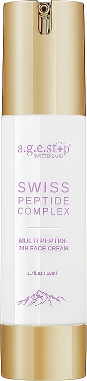 Крем для лица с пептидами - A.G.E. Stop 24H Peptide Complex Face Cream — фото N1