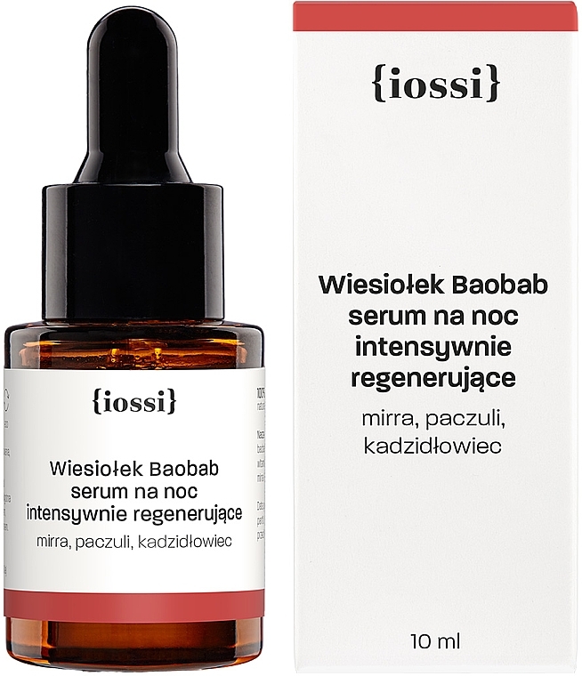 Интенсивно регенерирующая ночная сыворотка - Iossi Serum For Face (мини) — фото N2