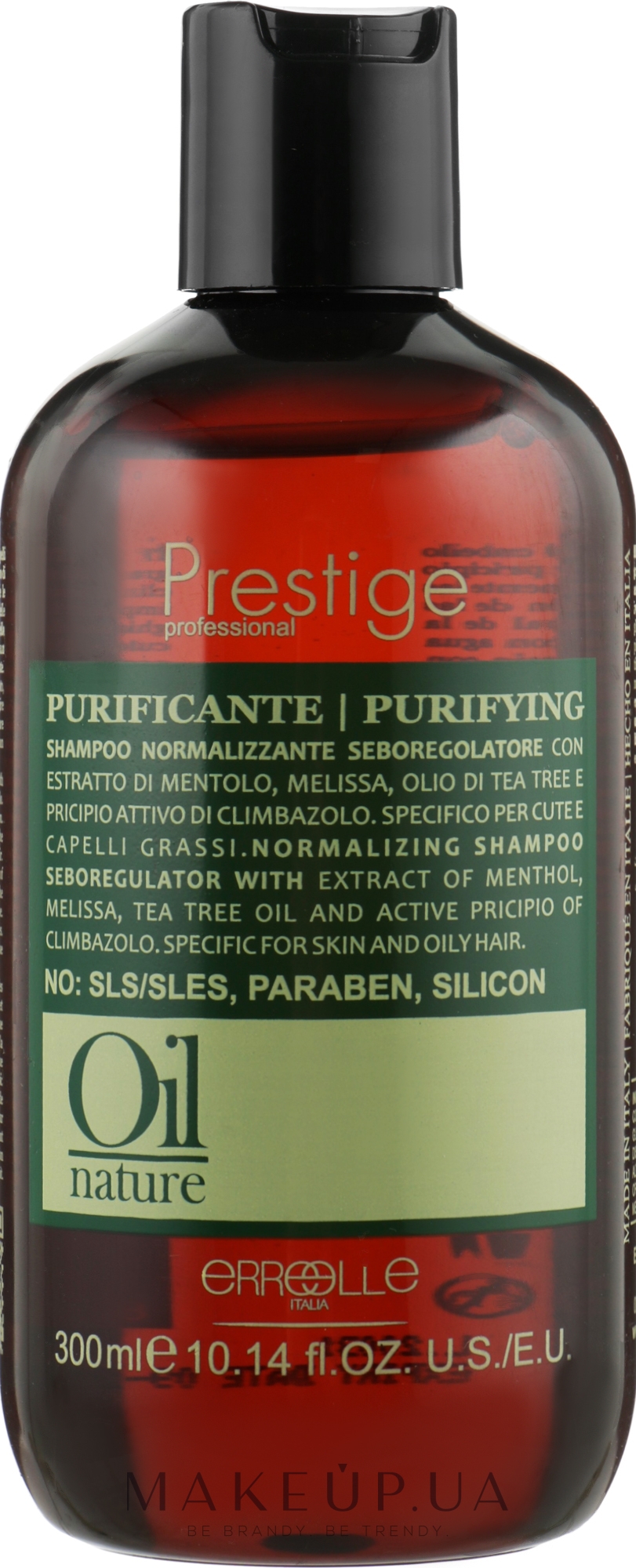 Erreelle Italia Prestige Oil Nature Puryfing Shampoo - Нормализующий  шампунь для волос: купить по лучшей цене в Украине | Makeup.ua