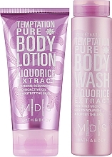 Набор "Искушение чистотой" - Mades Cosmetics M|D|S Baty & Body Temptation (b/wash/200ml + b/milk/150ml) — фото N2