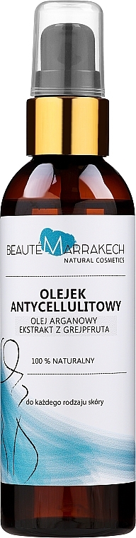 Олія антицелюлітна з екстрактом грейпфрута - Beaute Marrakech Anti-cellulite Oil — фото N1