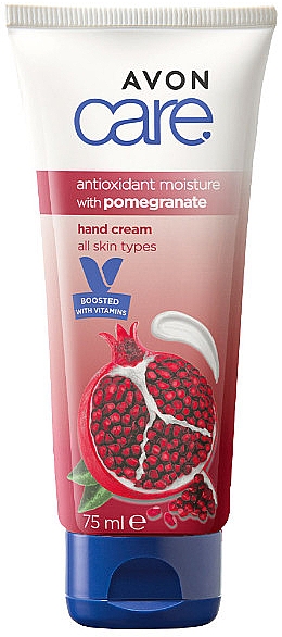Крем для рук "Антиоксидантне зволоження" з гранатом - Avon Care Antioxidant Hand Cream — фото N1