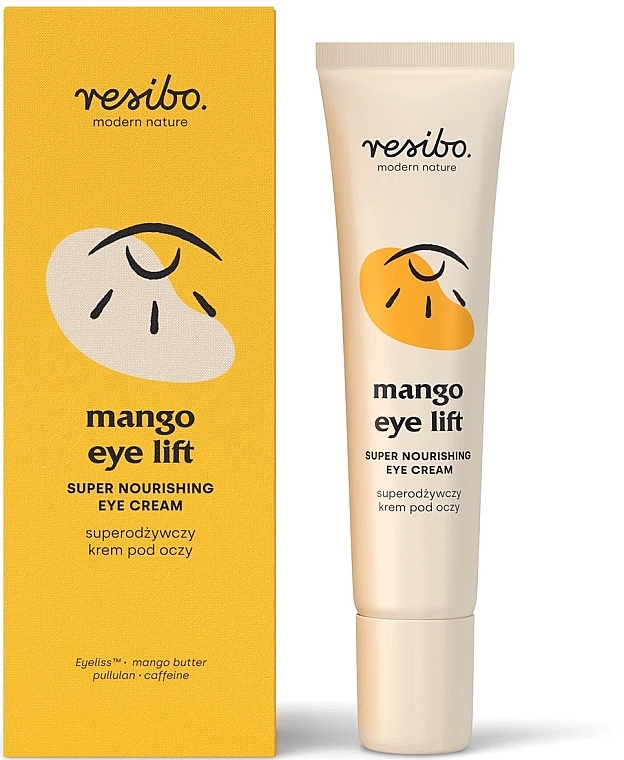 Питательный крем для век - Resibo Mango Eye Lift Super Nourishing Eye Cream — фото N1