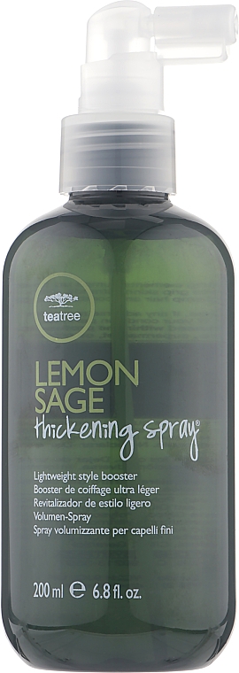 Спрей для об'єму - Paul Mitchell Tea Tree Lemon Sage Thickening Spray — фото N1