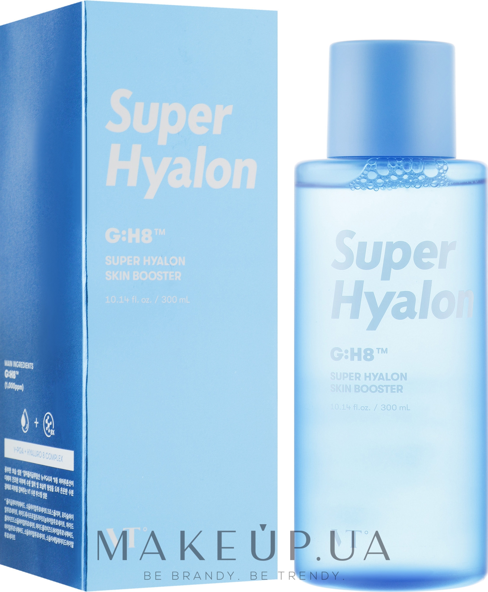 Інтенсивний зволожувальний тонер-бустер для обличчя - VT Cosmetics Super Hyalon Skin Booster — фото 300ml