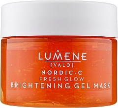 Духи, Парфюмерия, косметика Осветляющая гелева маска для лица - Lumene Valo Nordic-C Fresh Glow Brightening Gel Mask (мини)