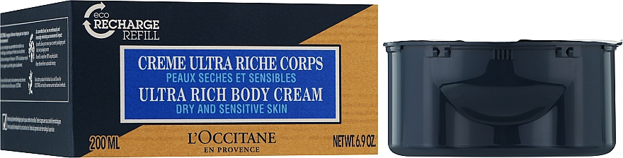 Живильний крем для тіла "Каріте" - L'Occitane Shea Ultra Rich Body Cream Eco-Refill (змінний блок) — фото N2