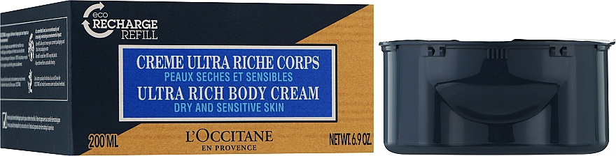 Питательный крем для тела "Карите" - L'Occitane Shea Ultra Rich Body Cream Eco-Refill (сменный блок) — фото N2