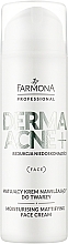 Крем матирующий с содержанием AHA кислот - Farmona Professional Dermaacne+ Moisturising Mattifying Face Cream — фото N1