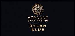 Versace Dylan Blue Pour Homme - Набор (edt/5ml + 25ash/b + 25sh/g) — фото N1