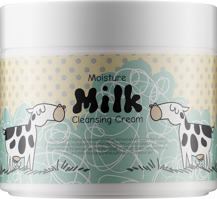 Очищувальний масажний крем для обличчя й тіла - Enough Moisture Milk Cleansing Massage Cream