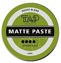 Духи, Парфюмерия, косметика Паста для укладки волос "Woody Bland" - TAP Cosmetics Matte Paste