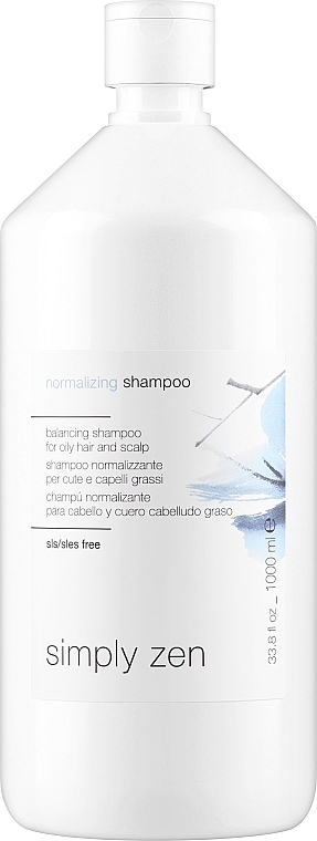 Шампунь для жирної шкіри голови і волосся - Z. One Concept Simply Zen Normalizing Shampoo — фото N2