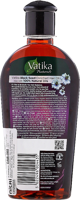 Олія для волосся - Dabur Vatika Black Seed Enriched Hair Oil — фото N4