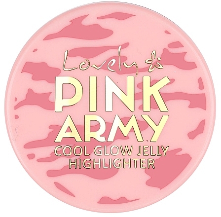 Хайлайтер - Lovely Pink Army Glow Jelly Highlighter — фото N1