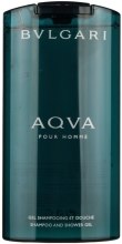 Парфумерія, косметика Bvlgari Aqva Pour Homme Shower Gel - Гель для душу і шампунь (тестер)